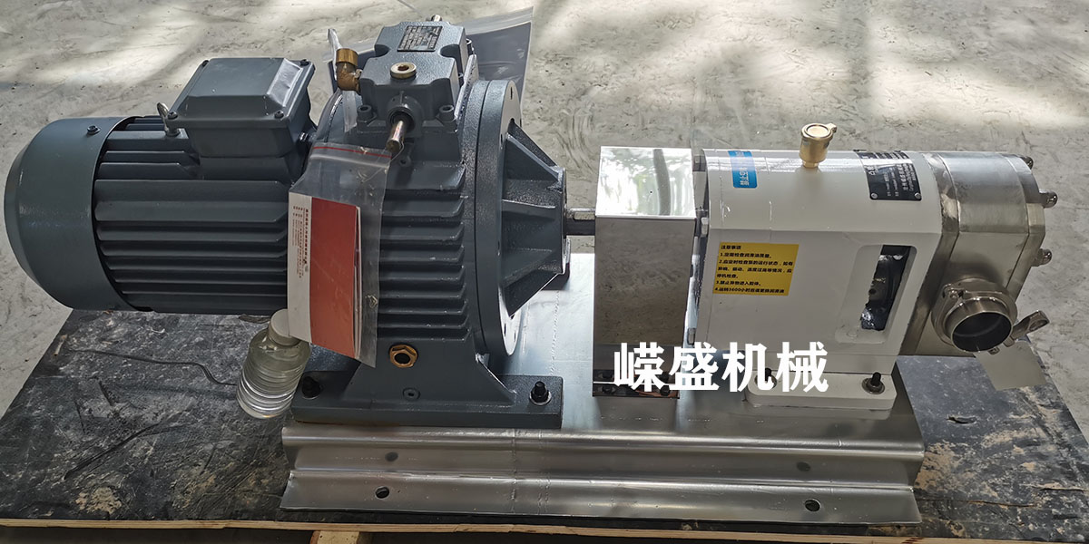 凸轮转子泵用于输送馅料